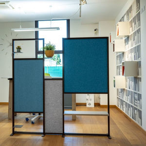 séparateur de bureau auto-portant