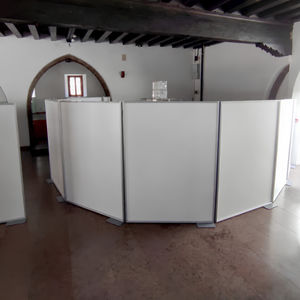 séparateur d'espace en aluminium