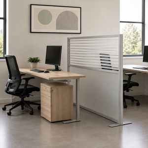 séparateur de bureau sur bureau