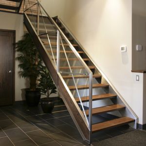 escalier droit