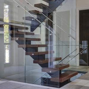 escalier demi-tournant