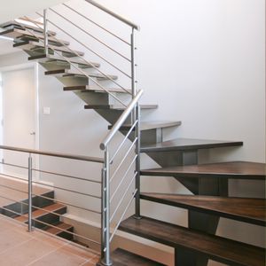 escalier droit