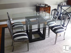 table à manger contemporaine