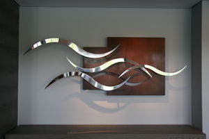 sculpture en bois / murale
