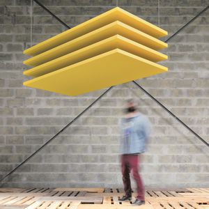 faux-plafond en tissu / en panneaux / acoustique