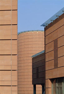 façade ventilée en terracotta