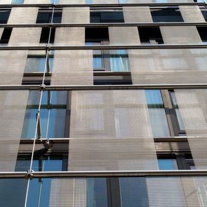 toile métallique tissée pour façade
