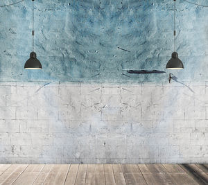 papier peint de style industriel 1