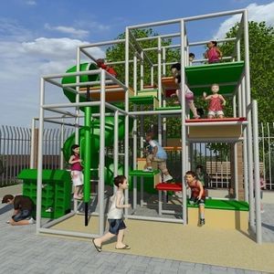 structure de jeu pour aire de jeux 1