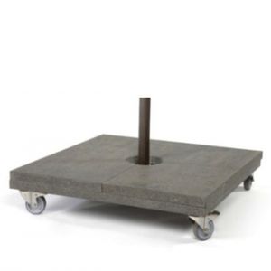 pied de parasol en granite