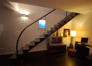 escalier droit