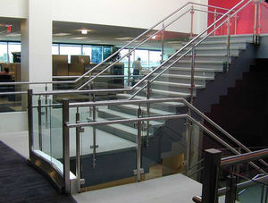 escalier demi-tournant