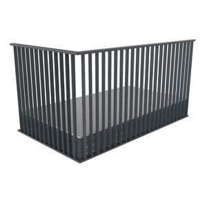 garde-corps en aluminium