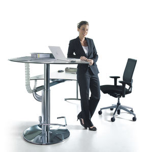 bureau en inox