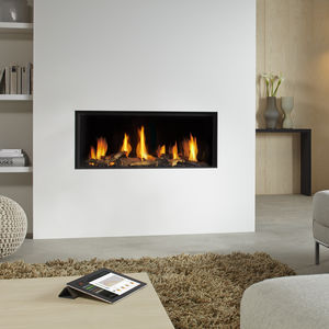 cheminée à gaz