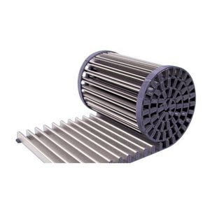grille de ventilation en aluminium / linéaire / pour plancher technique