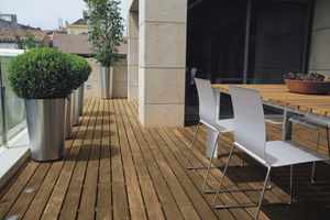 lames de terrasse en bois