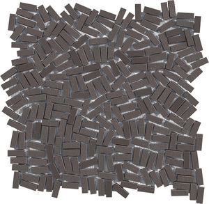 mosaïque d'intérieur / au sol / en grès cérame / rectangulaire