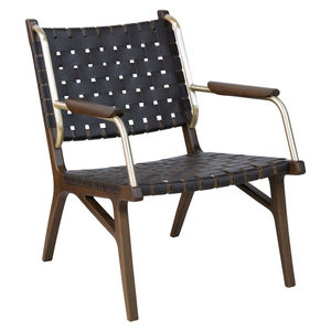 fauteuil contemporain / en tissu / en cuir / en bois