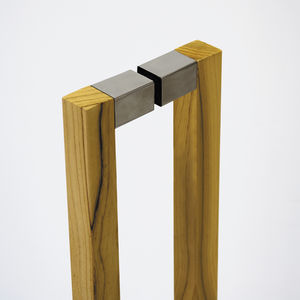 poignée de tirage pour porte en verre