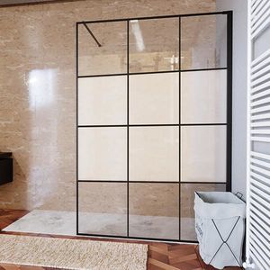 paroi de douche fixe