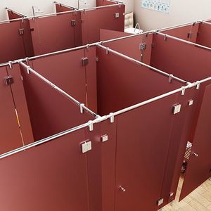 cabine sanitaire en acier inox 1