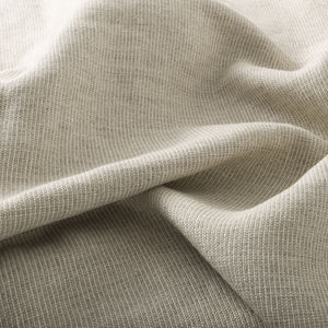 tissu d'ameublement / uni / en lin / contract