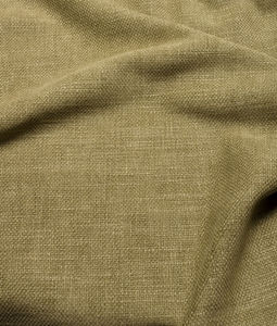 tissu d'ameublement / uni / en coton / en lin
