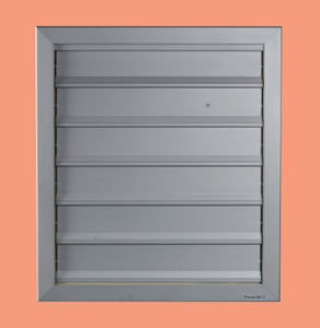 ventelle de désenfumage en aluminium
