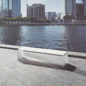 banc public / contemporain / en béton à haute performance / durable