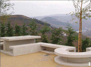 table de pique-nique contemporaine