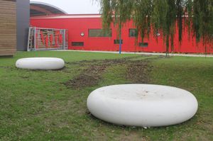 banc public design organique