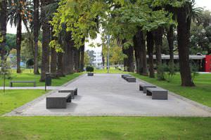 banc public contemporain
