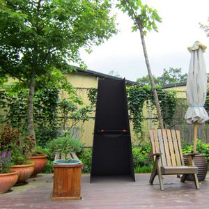 barbecue à bois / fixe / en acier