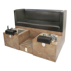fauteuil spa pédicure en simili cuir