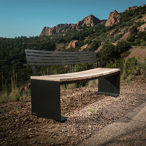 banc public contemporain