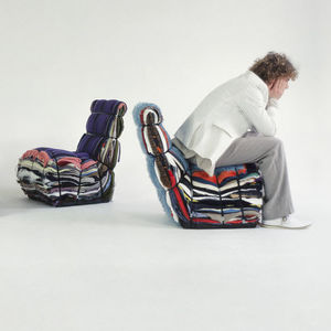 chaise contemporaine / en métal