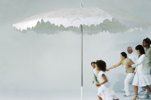 parasol en aluminium