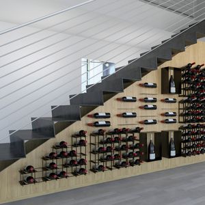 range-bouteille en bois