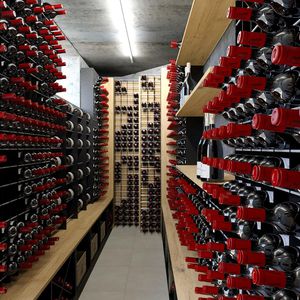 range-bouteille en acier