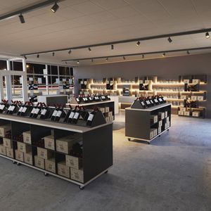 range-bouteille en bois