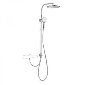 set de douche mural / contemporain / avec douche à main / thermostatique