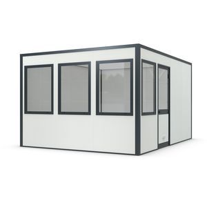 cabine préfabriquée à usage de bureau 1