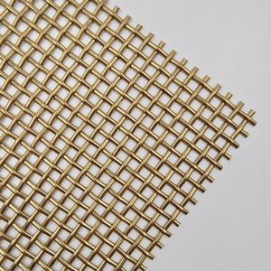 maille métallique en laiton