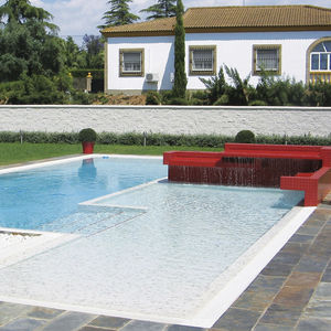 mosaïques de piscine