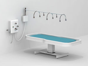 douche vichy / en acier inoxydable / horizontale / pour centre de spa