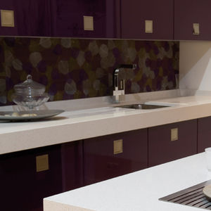 plan de travail en composite quartz