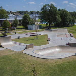 skatepark en béton