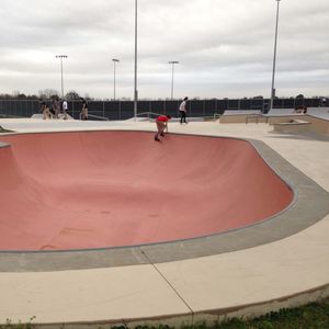 skatepark en béton