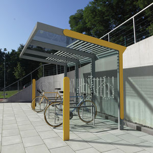 abri vélo en acier